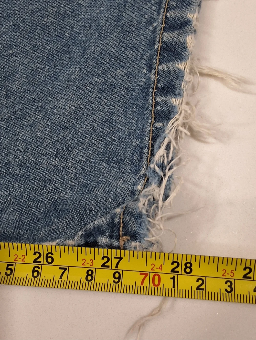 Billabong~Mens Wide Leg Relaxed Denim Jeans~Medium Blue Wash~Thrashed Skater~34 - Picture 10 of 10